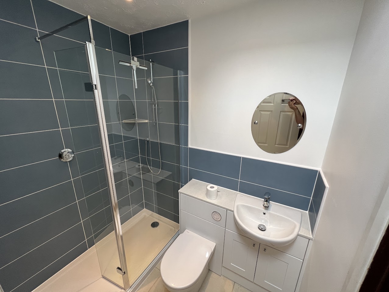 Slate Blue & White Suite